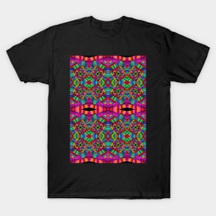 Psychedelic Abstract colourful work 132 T-Shirt